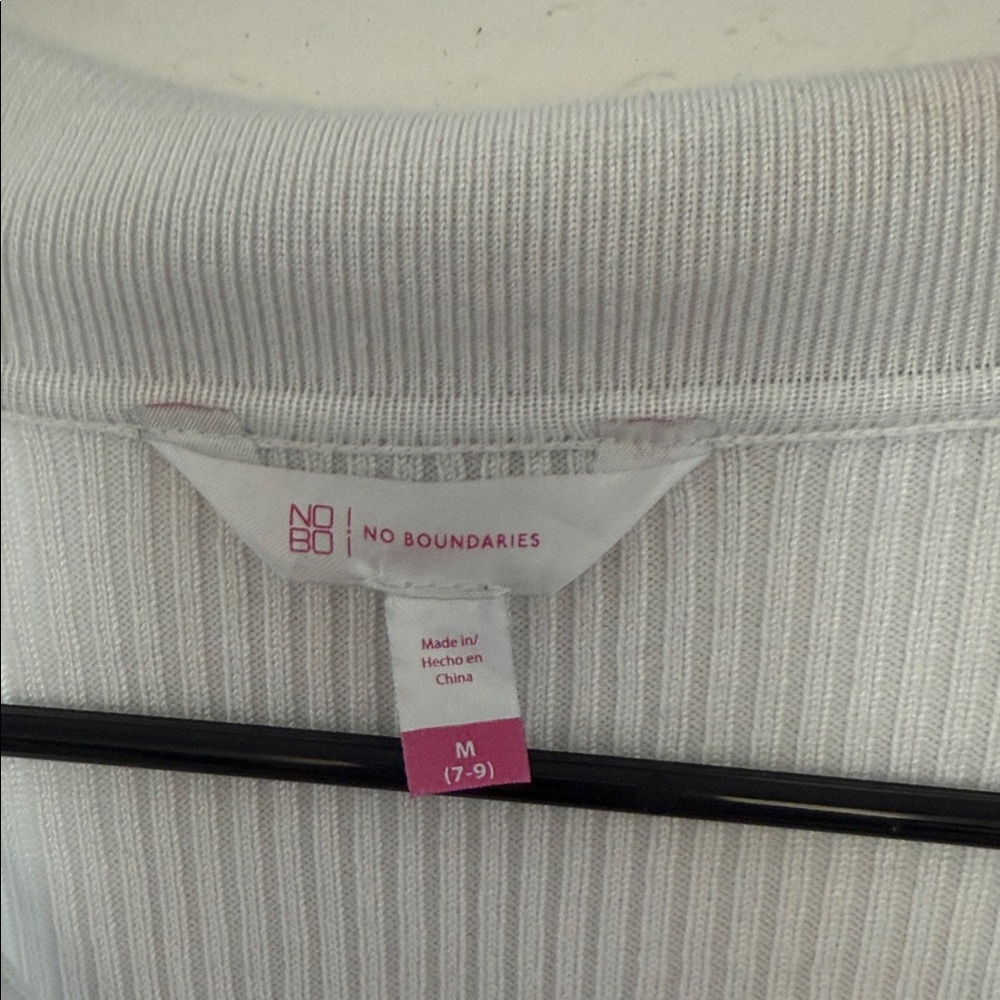 No Boundaries Pink Color Block 3/4 zipper top - Picture 4 of 5
